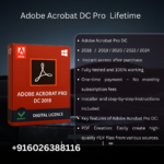 Adobe Acrobat Pro DC  — 1 Year