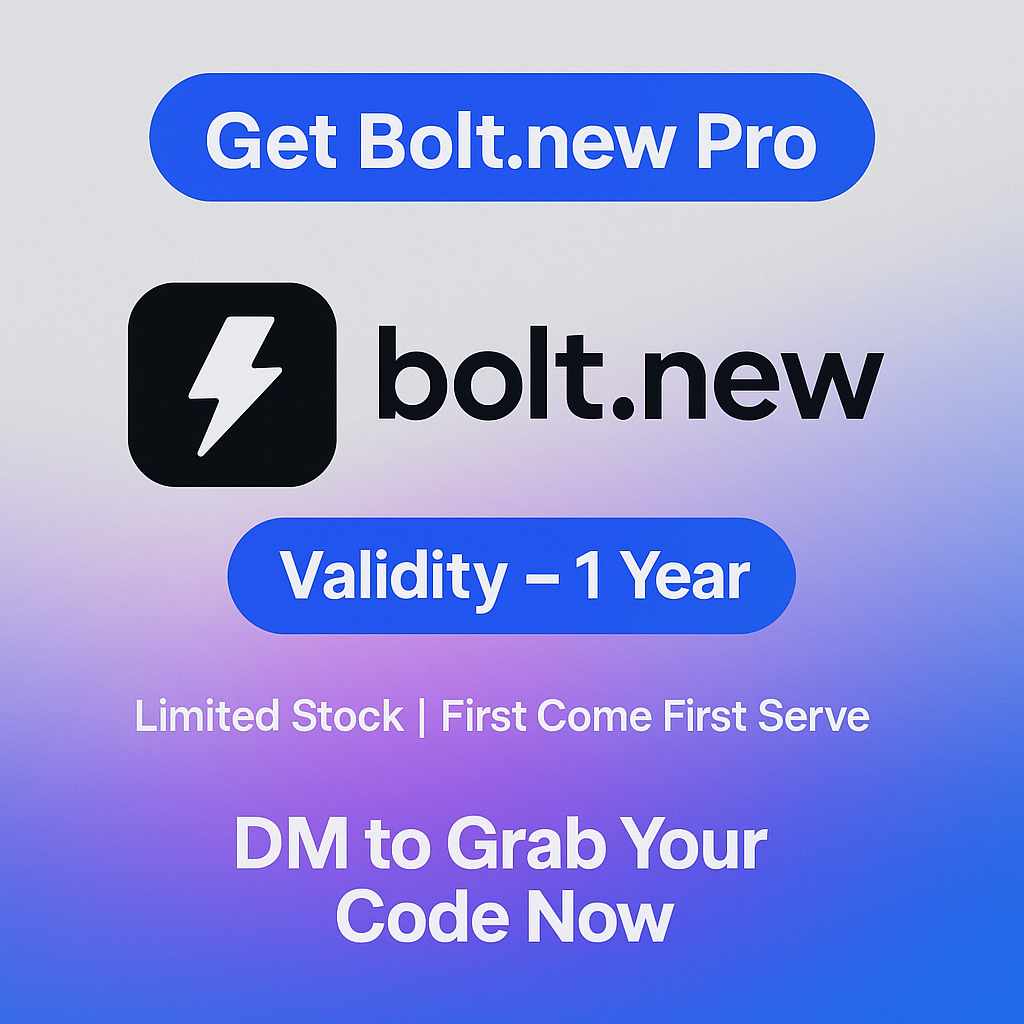 Boltnew_Pro_1Year_Optimized Bolt Pro1 Year & 3 Month - Image 1