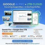 Gemini Pro + Google One 2TB (12 Months)
